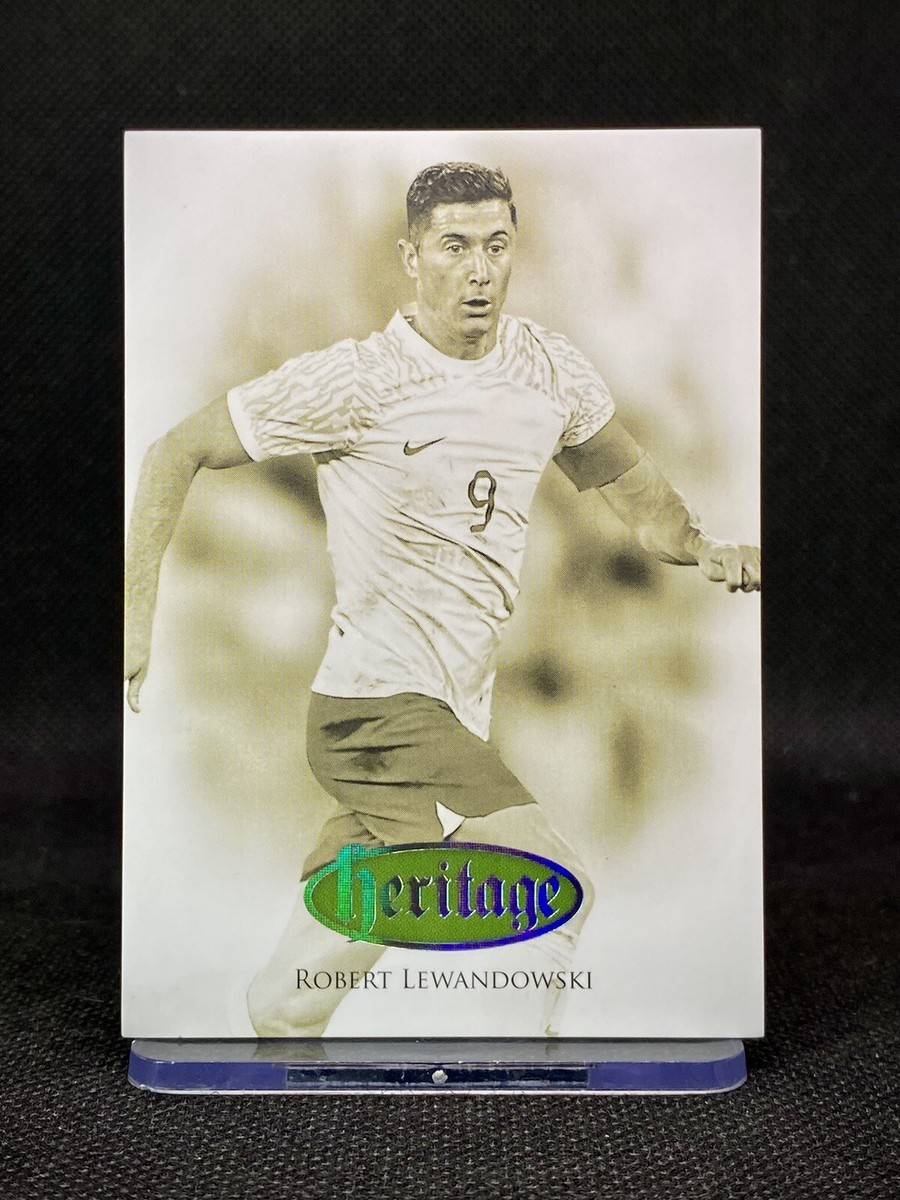 2023 Futera Unique Heritage Robert Lewandowski Rainbow #1/1 [ONE 