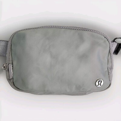 lululemon belt bag light grey Lululemon Everywhere Belt Bag Light Gray Fanny Pack O/S