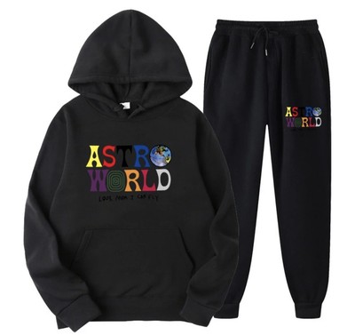 *BRAND NEW* Travis Scott 'Cactus Jack' ASTROWORLD  Hoodie Sweatpants Set (S-3XL)