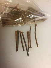 Repurposed Square Nails 50 pieces