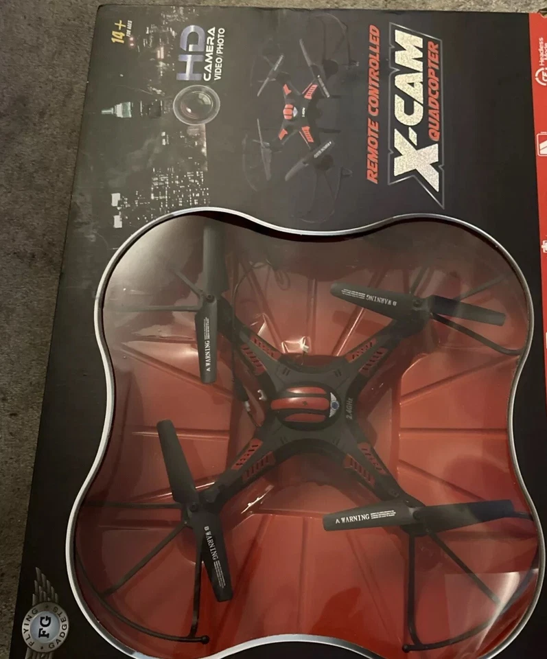 Drone X-Cam Quadcopter Remote Controlled  Drone With Built In HD Camera - Boxed - Image 2 of 4