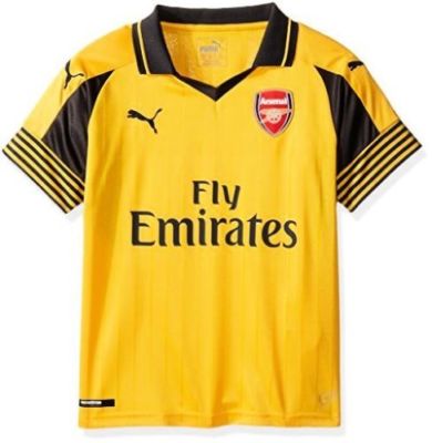 2016/2017 Puma Arsenal Youth Yellow Away Replica Jersey [749721-03