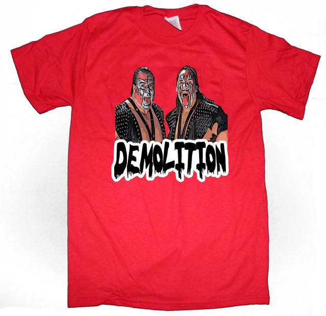 Demolition WWE WWF Old School Wrestling Youth & Mens TShirt eBay