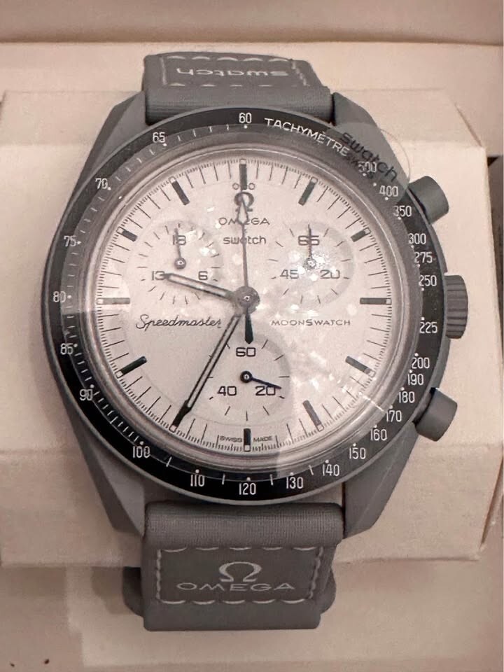 時計 Omega Moonswatch Bioceramic 1965 Swatch x Omega: Bioceramic Moonswatch - 1965 (Same Day