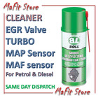 EGR, Mass Air Flow Sensor, MAF, MAP, Turbo, Throttle Diesel Petrol Cleaner 400ml