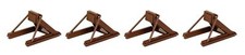 Walthers 948-83109 Assembled Track Bumper 4 Brown HO Scale