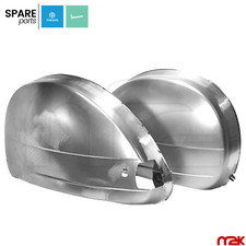 COPPIA COFANI BAULETTI LATERALI GREZZI CON GANCI PER VESPA PX PXE 125 150 200 cc