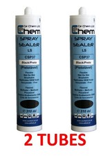 Black Sprayable Seam Sealer – Factory Finish Professional (2 Tubes) CSP37B