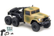 1:18 Micro Crawler "6x6 US Trial Truck" mimetico RTR Absima RC auto 1:18 18026