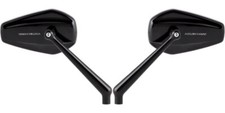 Arlen Ness Mini Stocker Right & Left Black Mirror Screw-In Universal & Harley