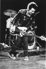 Vintage Sid Vicious From The Sex Pistols On Stage Drumming Photo #2361