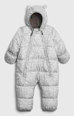 gap down puffer snowsuit