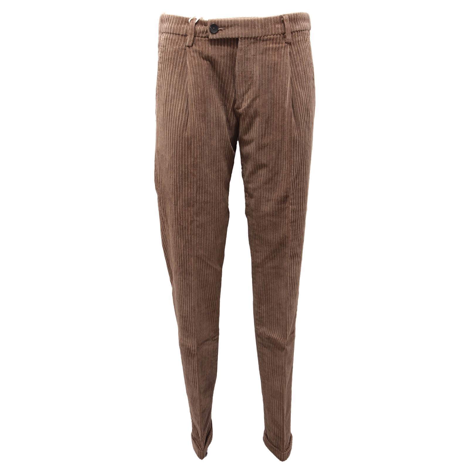 3349AM мужские бархатные брюки pantalone uomo MICHAEL COAL с фиолетовой этикеткой