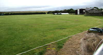 Photo 12x8 Southerndown Cricket Ground Viewed from a gate at the edge of t c2019
