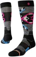 STANCE NORDIC MAZE Kids Snow Over The Calf Wool Blend Socks - Youth Medium 11-1