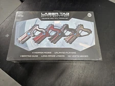 USA Toyz Laser Tag T-BOT 4 - Blaster Pack with training bot