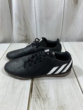 Adidas Predator Edge.4 In Sala Men 12 Indoor Soccer Shoes Black White FUTBOL
