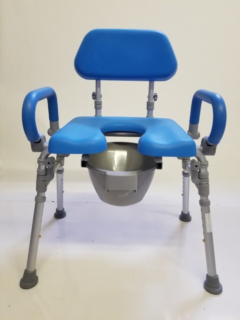 Platinum Health Ultra Commode Portable Padded Shower chair/commode
