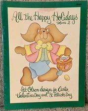 ALL THE HAPPY HOLIDAYS VOL. 2 Decorative Painting Book PAT OLSON