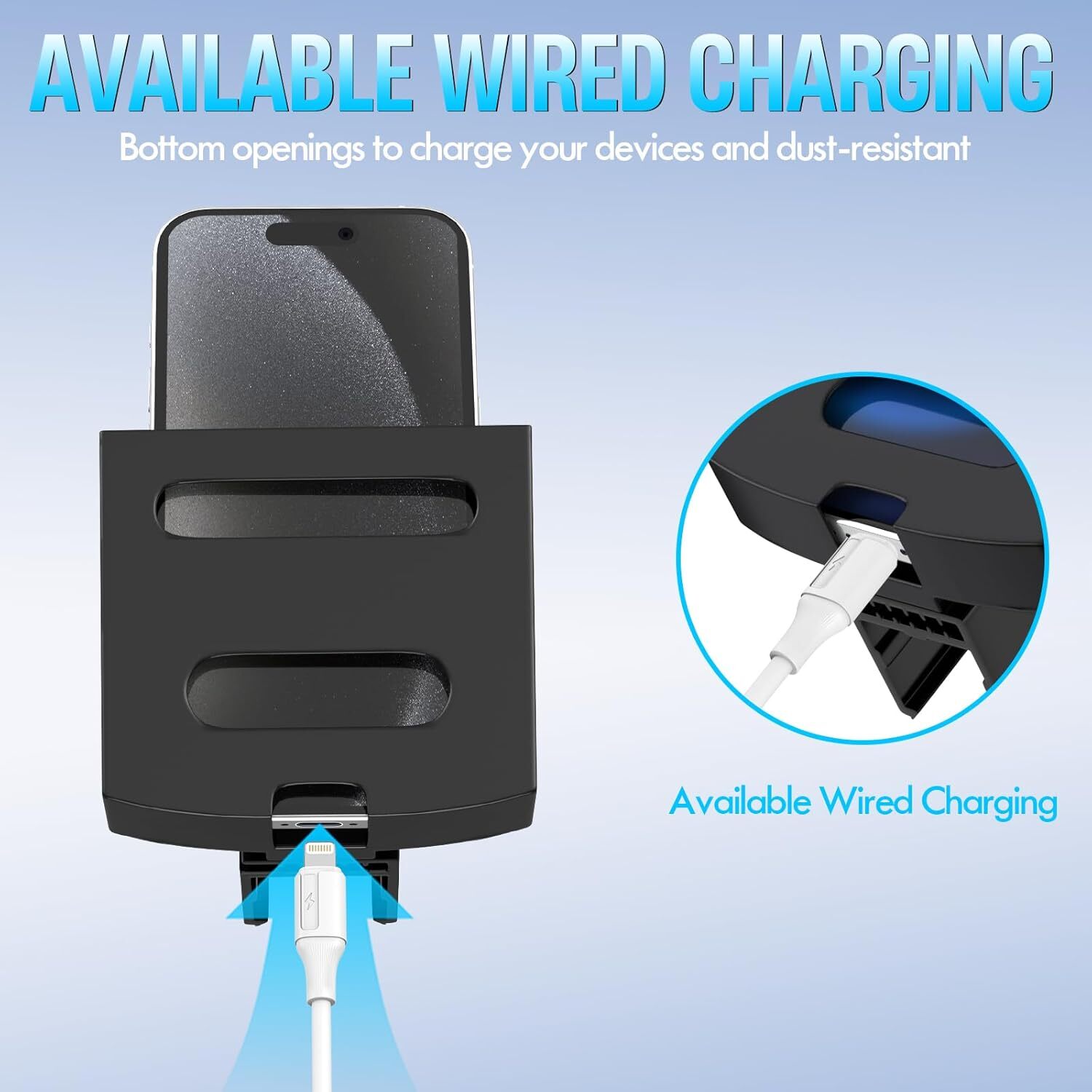 Golf Cart Phone Holder Mount Compatible with EZGO/Club Car/Yamaha, Compatible wi