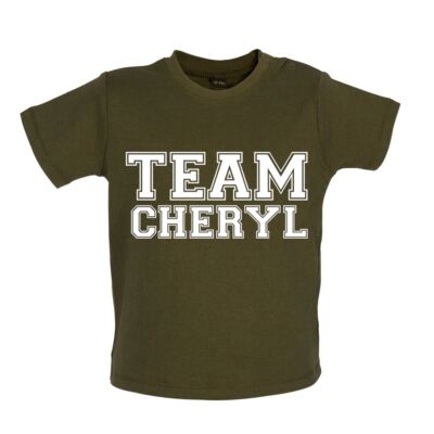 Team Cheryl - Baby T-Shirt / Babygrow - Gig Pop 2024 Tour Cole Girls Singer