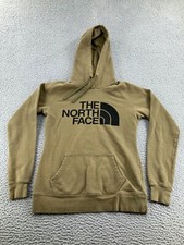 The North Face Hoodie Womens XS Green Pullover Sweatshirt Logo Outdoors Adult