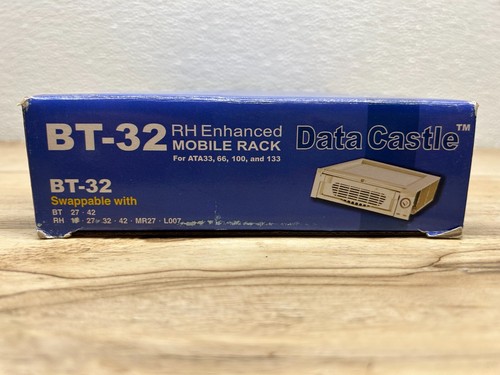 Data Cstle BT-32 RH Enhanced HDD Mobile Rack Shock Absorber Aluminum Tray W Keys - Photo 22/24