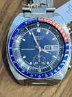 1970 Vintage Seiko Pogue Pepsi 6139A Auto Chronograph watch