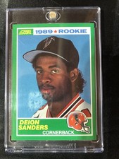 1989 Score Deion Sanders Rookie RC #246 Falcons