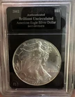 2002 Uncirculated American Eagle Silver Dollar