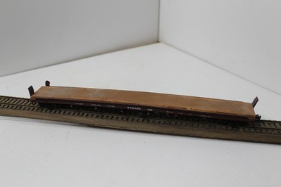 Walthers 932-3954 HO Scale 75' TOFC Flat Car Wabash 362 Kadee's Wood Deck