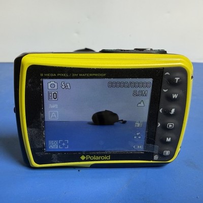 Polaroid X800 Digital Camera • 8.0MP Underwater Camera • Tested