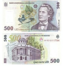Romania - 500 Lei 2018 (2025) UNC Polymer P. 118 Lemberg-Zp
