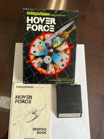 Intellivision INTV Hover Force CIB w/ Box Manual & Cartridge; Rare in this shape