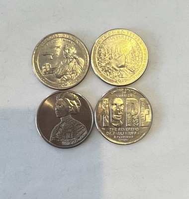 2024 D Reverend Dr. Pauli Murray Quarter Error 'In Cod We Trust' and 3 Bonuses