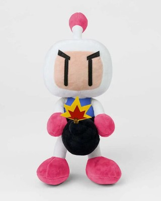 ItemLab Bomberman Plush - Sustainable Plush Action Figure