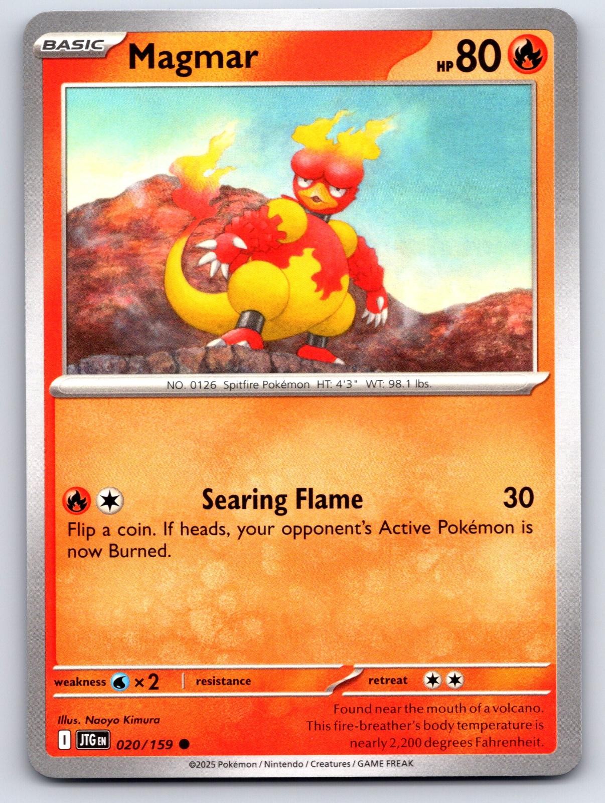 Magmar 020/159 Common Journey Together Pokemon