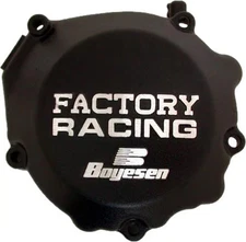 Boyesen Factory Ignition Cover - Black Motorcycle Dirt Bike SC-32B 59-7432B