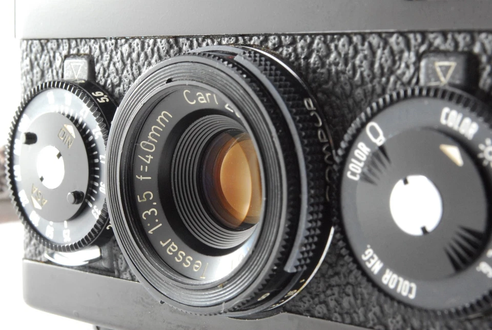 【N MINT+++】Rollei 35 Black 35mm Film Camera Tessar 40mm f/3.5 Lens - Image 2 of 4