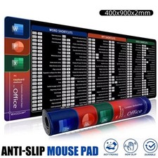 90x40cm Extra Large Anti-Slip Gaming Mouse Mat PC Laptop Keyboard Desk Pad Mat