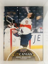 2021-22 Upper Deck Series 2 - Ud Canvas Sergei Bobrovsky #C154 Black