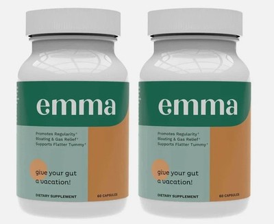 Emma Relief Supplement Konsciens Keto for Gut Bloating 60 Capsules