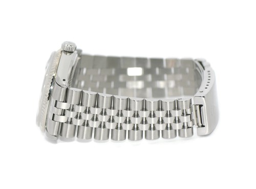 Rolex Datejust Diamant Acier Inoxydable Montre 1601 - Photo 4 sur 5