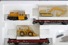 Märklin 26529  unbespielt Bauzug "Leonhard Weiss" aber mit Köf "Wiebe " digital