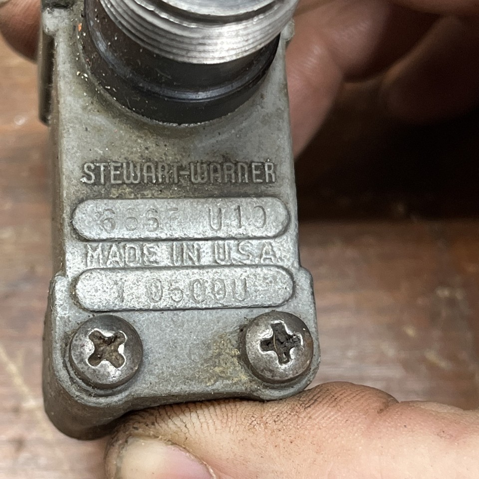 Stewart Warner Speedometer Reducer Gear Adjuster Adapter 666F 1.05 U10 ...