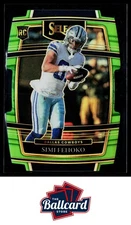 2021 Panini Select #83 Simi Fehoko Neon Green Prizm Die Cut #/349