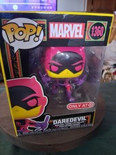 Funko Pop! Vinyl: Marvel Daredevil (Black Light) Target (Exclusive) #1360