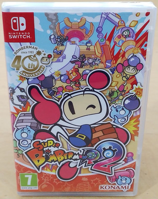 Super Bomberman R2 R 2 für Nintendo Switch Neu & Sealed PAL UK by Konami