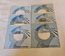 45 RPM 7" RECORD SLEEVES CO. SLEEVE 6 PACK SEE PHOTOS Invictus Records SLV343