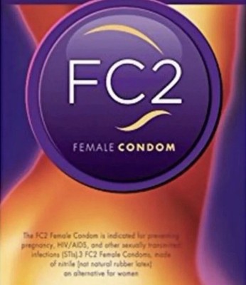 FC2 Female Pack Of 15 Soft loose-fitting Sheath Condoms - with out box